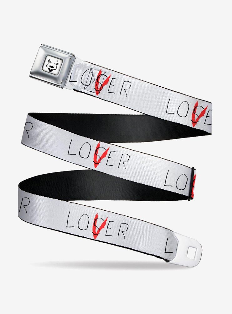 It Chapter Two Loser Lover Quote Seatbelt Belt