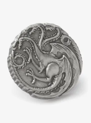 Game Of Thrones Targaryen Dragon Antiqued Lapel Pin