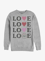 Star Wars The Mandalorian Child Loved Sweatshirt