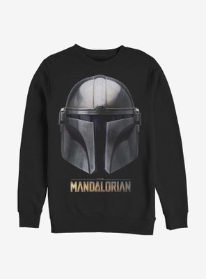 Star Wars The Mandalorian Helmet Sweatshirt