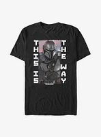 Star Wars The Mandalorian Child Blaster Battle T-Shirt