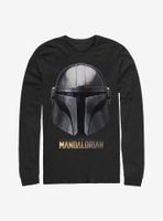 Star Wars The Mandalorian Helmet Long-Sleeve T-Shirt