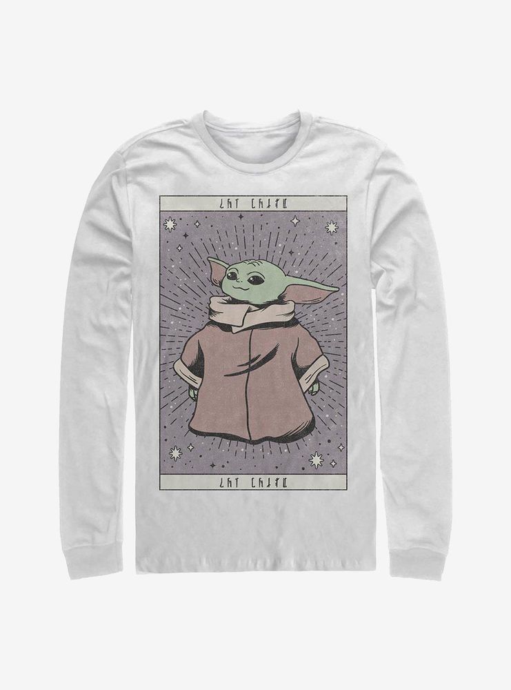 Star Wars The Mandalorian Child Tarot Long-Sleeve T-Shirt