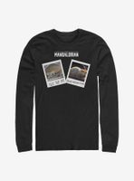 Star Wars The Mandalorian Child Travel Pics Long-Sleeve T-Shirt