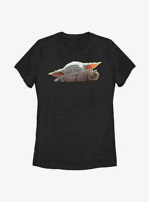 Star Wars The Mandalorian Child Gaze Womens T-Shirt