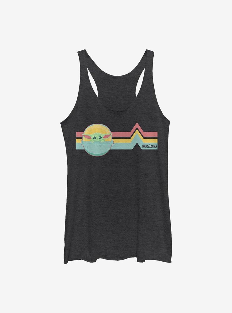 Star Wars The Mandalorian Child Rainbow Womens Tank Top