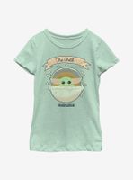 Star Wars The Mandalorian Child Baby Chibi Youth Girls T-Shirt