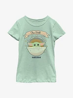 Star Wars The Mandalorian Child Baby Chibi Youth Girls T-Shirt