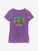 Star Wars The Mandalorian Child Cute Baby Heart Youth Girls T-Shirt