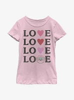 Star Wars The Mandalorian Child Loved Youth Girls T-Shirt
