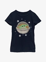 Star Wars The Mandalorian Child Cold Yoda Youth Girls T-Shirt
