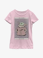 Star Wars The Mandalorian Child Tarot Youth Girls T-Shirt