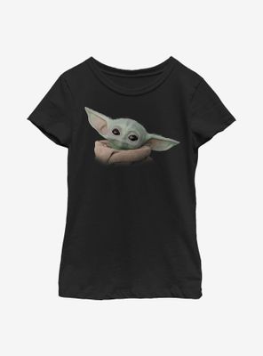 Star Wars The Mandalorian Child Face Youth Girls T-Shirt