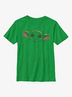 Star Wars The Mandalorian Child Big Head Youth T-Shirt