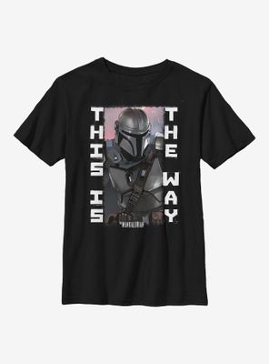 Star Wars The Mandalorian Child Blaster Battle Youth T-Shirt