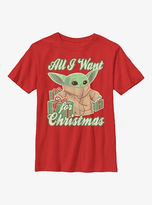 Star Wars The Mandalorian Child Christmas Baby Youth T-Shirt