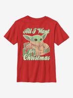 Star Wars The Mandalorian Child Christmas Baby Youth T-Shirt