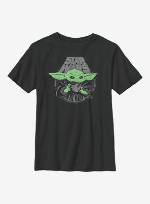 Star Wars The Mandalorian Child Color Pop Soup Youth T-Shirt
