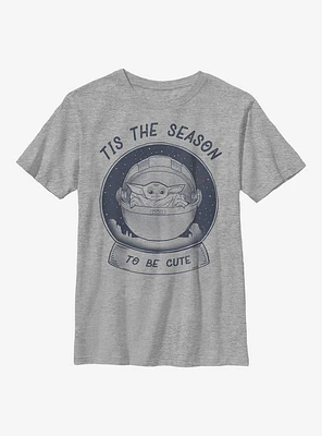 Star Wars The Mandalorian Child Snow Baby Youth T-Shirt
