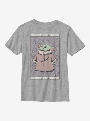 Star Wars The Mandalorian Child Tarot Youth T-Shirt
