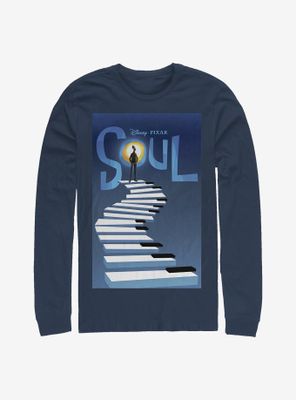 Disney Pixar Soul Poster Long-Sleeve T-Shirt