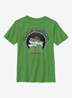 Star Wars The Mandalorian Child Seasons Greetings Youth T-Shirt