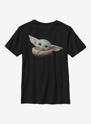 Star Wars The Mandalorian Child Face Youth T-Shirt