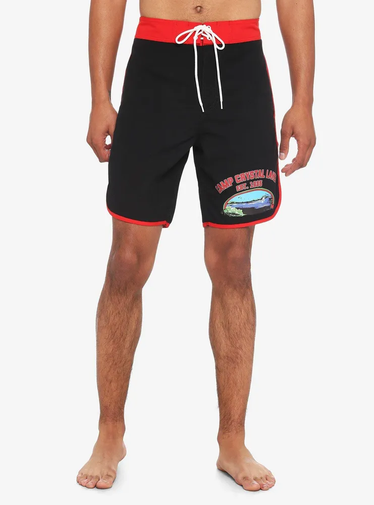 Friday The 13th Camp Crystal Lake Swim Trunks