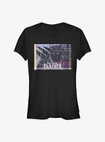 Marvel Black Panther Glitching Girls T-Shirt