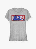 Marvel Black Panther Filled Logo Girls T-Shirt