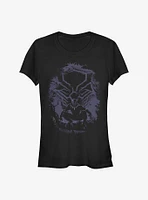 Marvel Black Panther Hunter Pose Girls T-Shirt