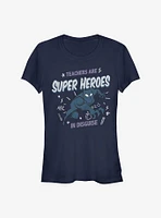 Marvel Black Panther Teachers Are Super Heroes Girls T-Shirt