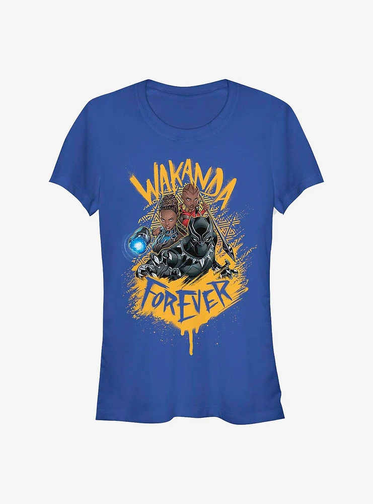 Marvel Black Panther Trinity Girls T-Shirt