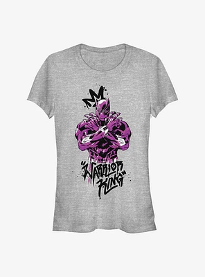 Marvel Black Panther Purple King Girls T-Shirt