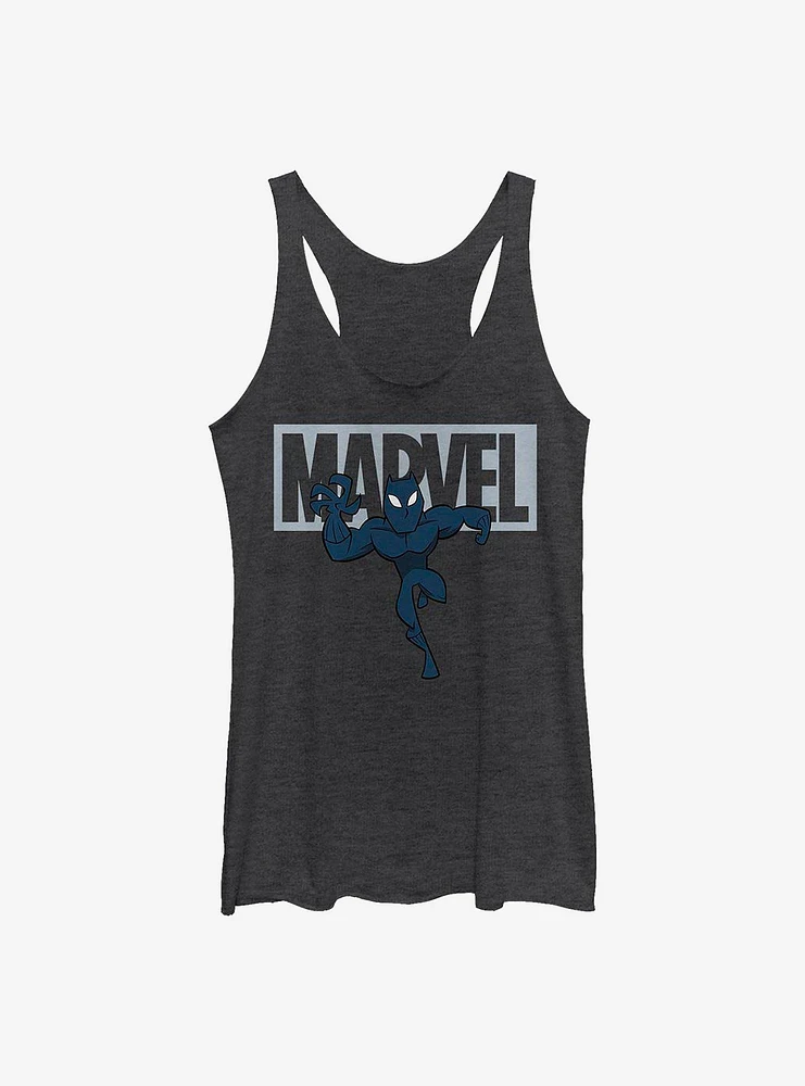 Marvel Black Panther Logo Girls Tank