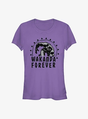 Marvel Black Panther Wakanda Sun Girls T-Shirt