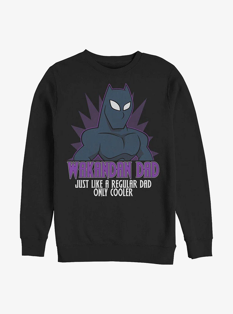 Marvel Black Panther Wakandan Dad Crew Sweatshirt