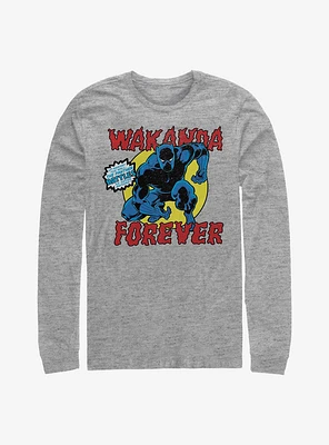 Marvel Black Panther Battles Long-Sleeve T-Shirt