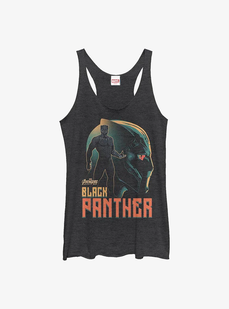 Marvel Black Panther King Wakanda Girls Tank