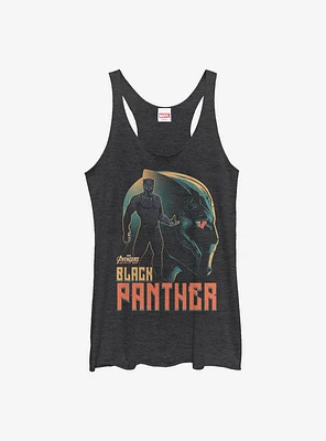 Marvel Black Panther King Wakanda Girls Tank