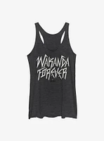 Marvel Black Panther Wakanda Forever Girls Tank