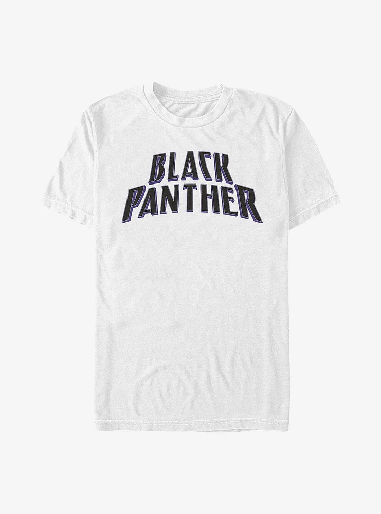 Marvel Black Panther Text Logo T-Shirt