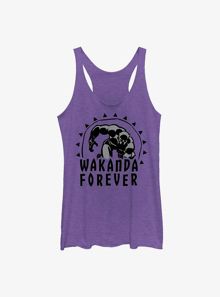 Marvel Black Panther Wakanda Sun Girls Tank