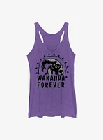 Marvel Black Panther Wakanda Sun Girls Tank