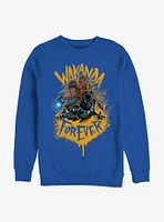 Marvel Black Panther Trinity Crew Sweatshirt