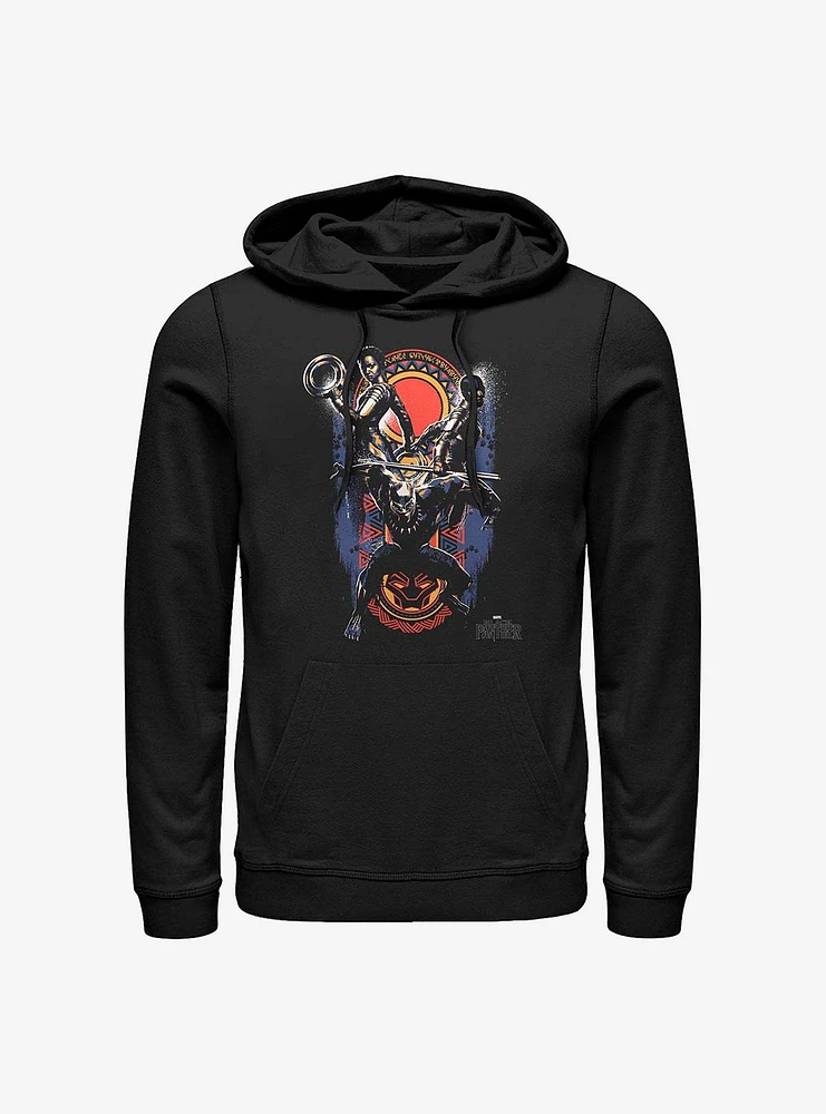 Marvel Black Panther Big Three Hoodie