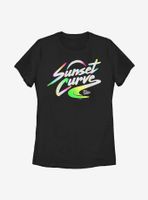 Julie And The Phantoms Sunset Curve Logo Womens T-Shirt