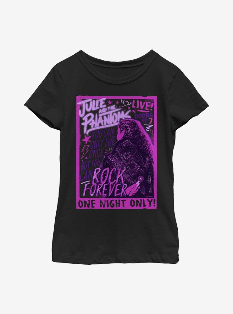 Julie And The Phantoms Live Concert Youth Girls T-Shirt