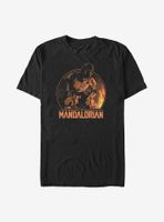 Sta Wars The Mandalorian Camping Mando T-Shirt