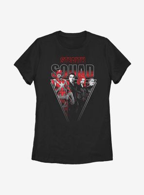 Marvel Black Widow Stealth Squad Womens T-Shirt